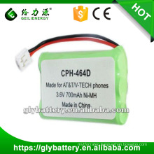 AAA 3.6V 700mAh Cordless Phone Battery/cell for Empire CPH-464D SD-7500 SD-7501